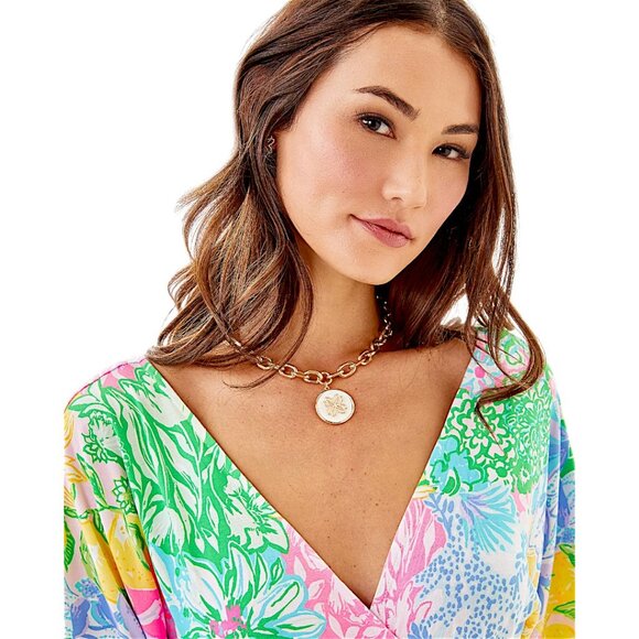 Lilly Pulitzer Parigi Knit Skort Romper in "Bright Delight Patch" NWT - X-Small - Picture 3 of 8